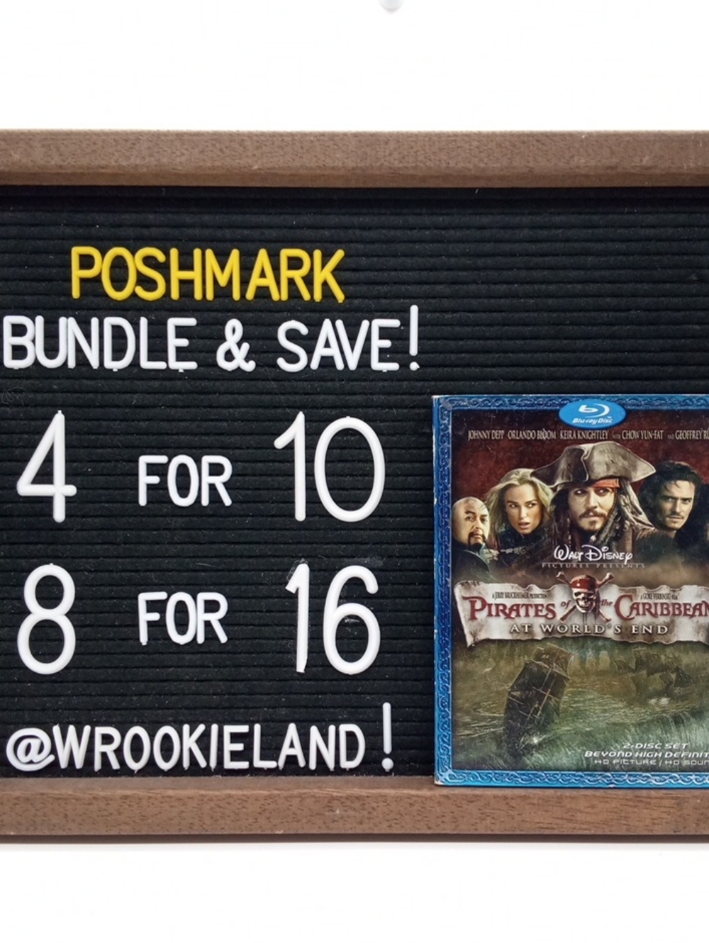 Disney Pirates Of The Caribbean At Worlds End Blu-Ray#46